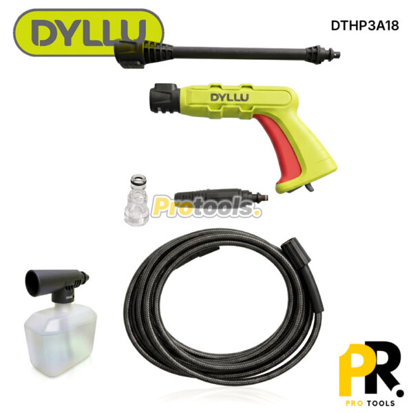 NETTOYEUR HAUTE PRESSION 1800W 130BAR 5.8L/MIN DYLLU [DTHP3A18] جهاز التنظيف بالضغط العالي