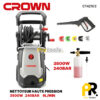 NETTOYEUR HAUTE PRESSION 3500W 240BAR CROWN [CT42103] جهاز التنظيف بالضغط العالي