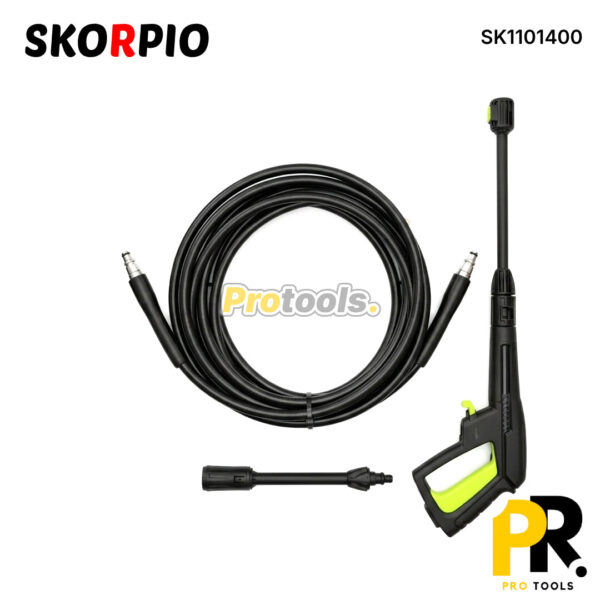NETTOYEUR HAUTE PRESSION 110BAR 1400W SKORPIO [SK1101400] آلة غسيل بالضغط العالي