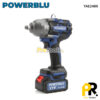 CLE A CHOC A BATTERIE 21V 4.0AH 1100N.M BRUSHLESS POWERBLU [YAE2486] فتاح صدمات لاسلكي