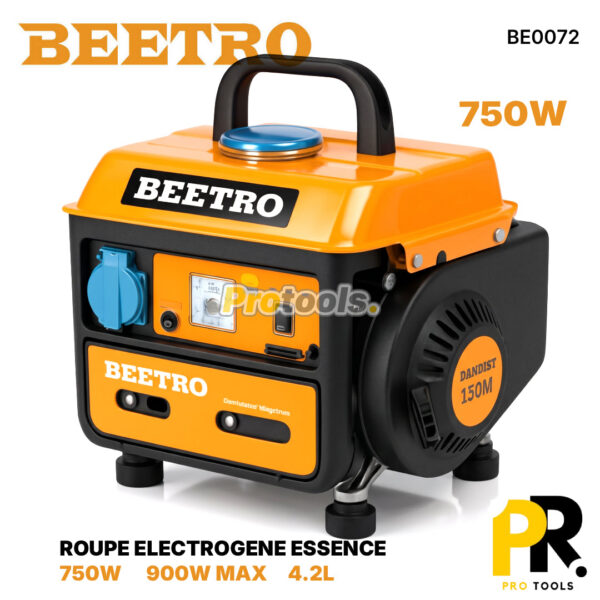 GROUPE ELECTROGENE ESSENCE 750W BEETRO [BE0072] مولد كهرباء بنزين