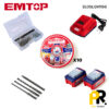 KIT 3PCS IN 1 A BATTERIE 20V 4.0AH BRUSHLESS EMTOP [ELOSLI241198] طقم أدوات اللاسلكي