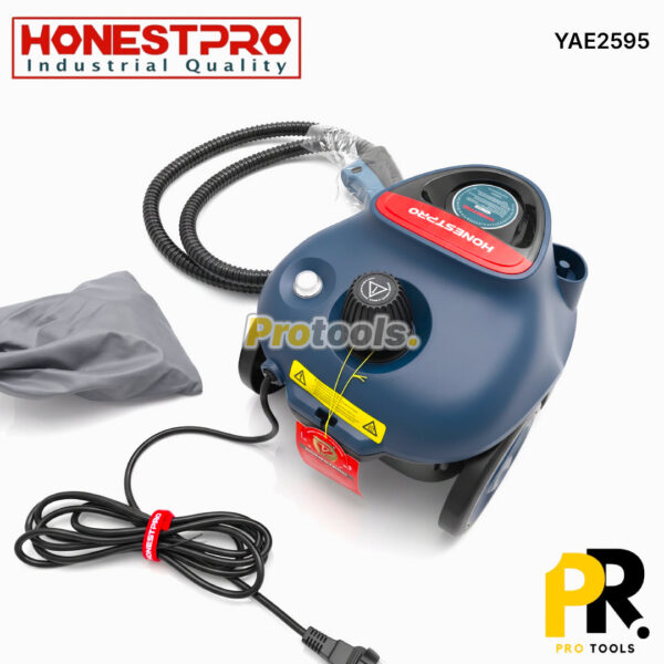 NETTOYEUR A VAPEUR 05BARS 2.0LT 2200W HONESTPRO [YAE2595] منظف بالبخار