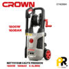 NETTOYEUR HAUTE PRESSION 1800W 160BAR 6.5L/MIN CROWN [CT42084] جهاز التنظيف بالضغط العالي