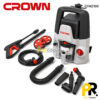 NETTOYEUR HAUTE PRESSION 2EN1 1600W 130BAR 5.5L/MIN ET ASPIRATEUR 800W 2LT CROWN [CT42100]  منظف ضغط عالي + مكنسة كهربائية