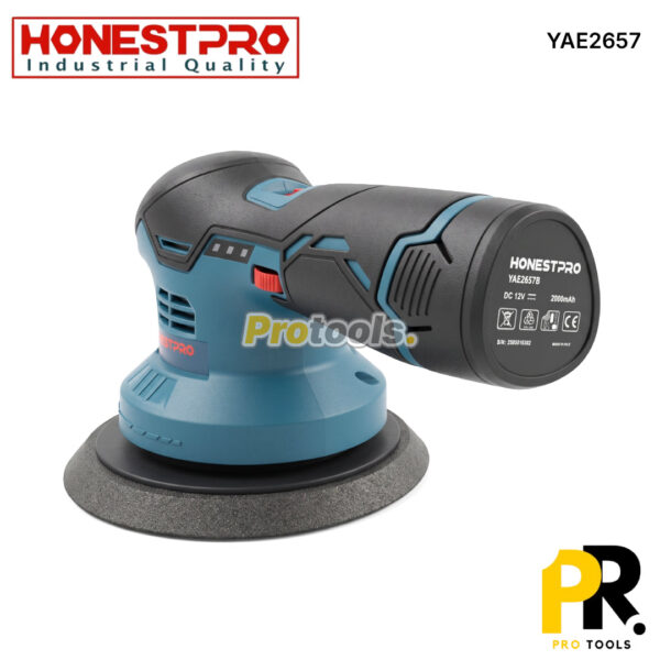 PONCEUSE POLISSEUSE A BATTERIE 150MM 12V 2.0AH HONESTPRO [YAE2657] جهاز تلميع