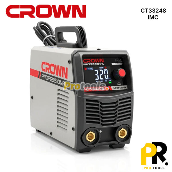 POSTE A SOUDER INVERTER MMA 320A CROWN [CT33248] ماكينة لحام كهربائية