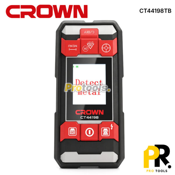 SCANNER MURALE 100MM MULTIFUNCTION CROWN [CT44198TB] جهاز كشف المعادن والمواد